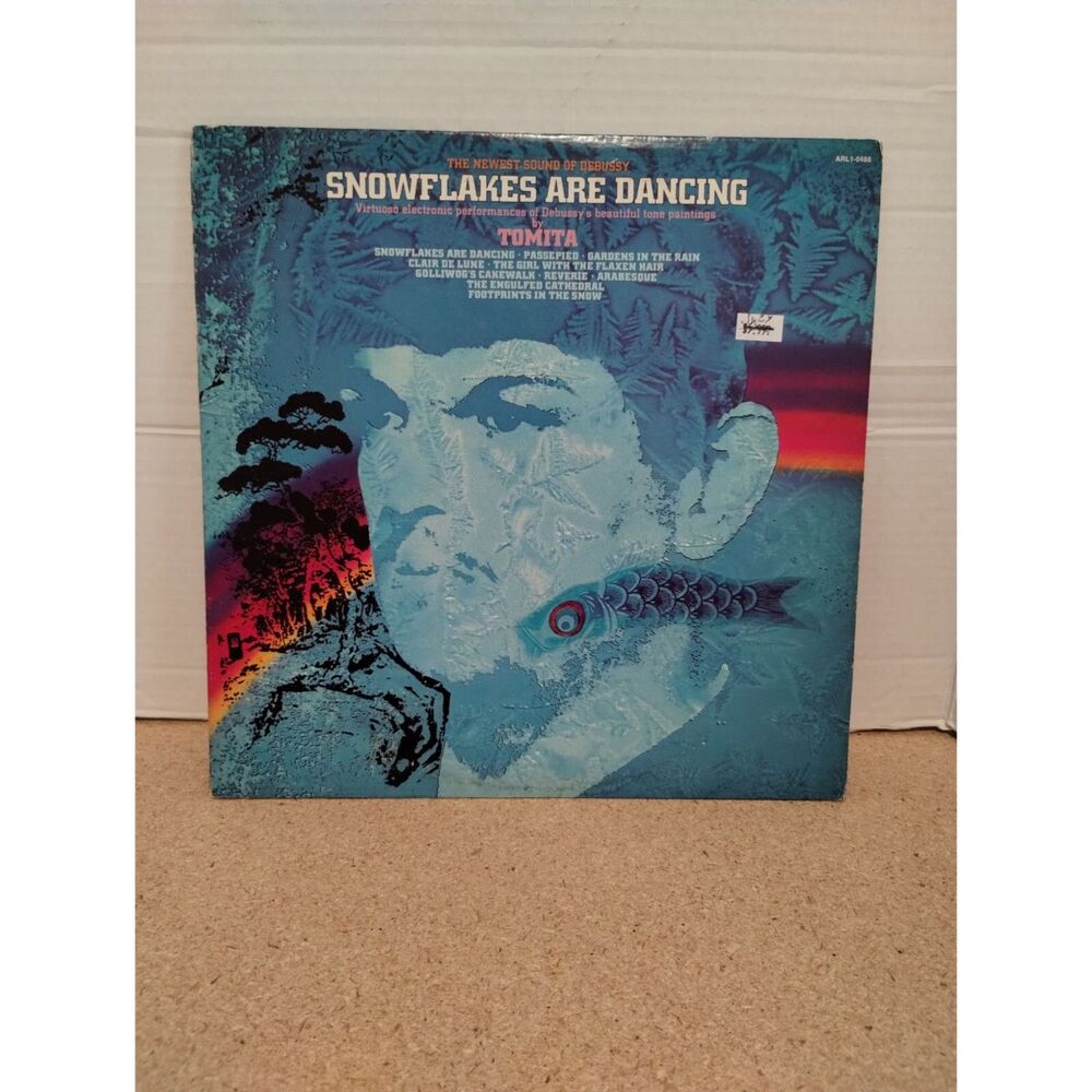 Tomita Snowflakes Are Dancing 33 RPM LP Record RCA 1974 ARL1-0488